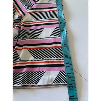 Women Golf Polo Shirts Zipper Short Sleeve Top XL - Thumbnail 3