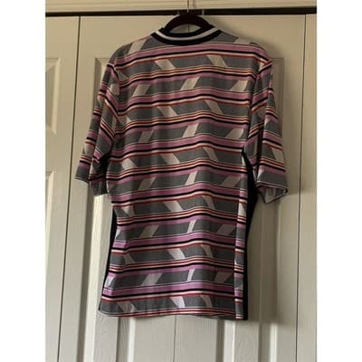 Women Golf Polo Shirts Zipper Short Sleeve Top XL - Thumbnail 2