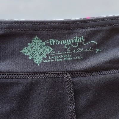 Tranquility by Colorado Clothing Co Skort Size Large Golf Tennis Skirt - Thumbnail 3