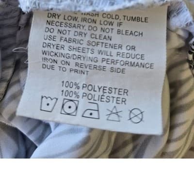 Green Lamb Zebra Print Golf Skort Athletic Skirt M M - Thumbnail 6