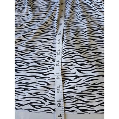 Green Lamb Zebra Print Golf Skort Athletic Skirt M M - Thumbnail 8