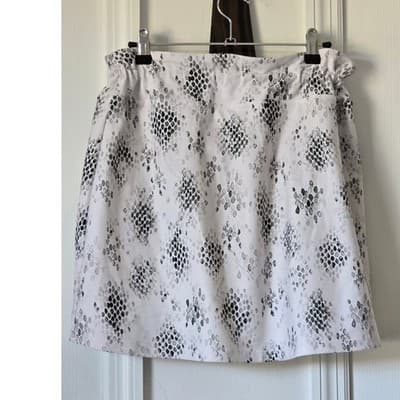 Athletic Tennis Skort Shorts Women Beige Performance Sportswear Size M - Thumbnail 2