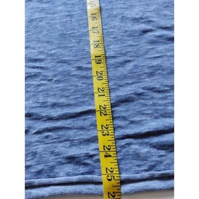 SO Perfectly Soft Blue Burnout Graphic Tank Top Take Me Somewhere Sunny Large - Thumbnail 9