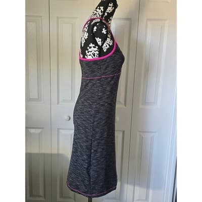 Dakini Dress Space Dye Gray Pink Women's - Thumbnail 8