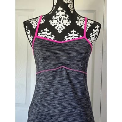 Dakini Dress Space Dye Gray Pink Women's - Thumbnail 12