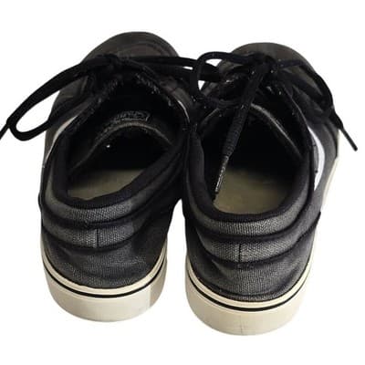 NikeSB Stefan Janoski Black White Canvas Skate Shoe 524861-001 Mens 4 Womens 5.5 - Thumbnail 8