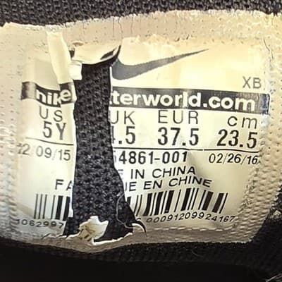 NikeSB Stefan Janoski Black White Canvas Skate Shoe 524861-001 Mens 4 Womens 5.5 - Thumbnail 3