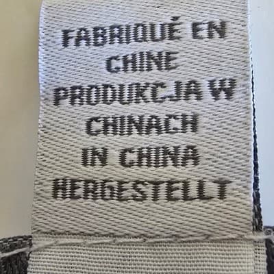 Carolina Belle Sleeveless Purple Geometric Teardrop Print Ruffle Neck Blouse XL - Thumbnail 4