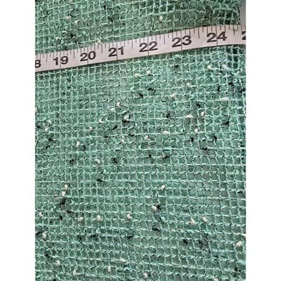 Blair Mint Green Open Knit Mesh Cardigan Sweater XL B11351 Lightweight Layer - Thumbnail 6