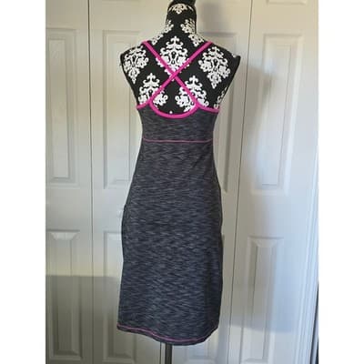 Dakini Dress Space Dye Gray Pink Women's - Thumbnail 9