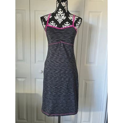 Dakini Dress Space Dye Gray Pink Women's - Image 1