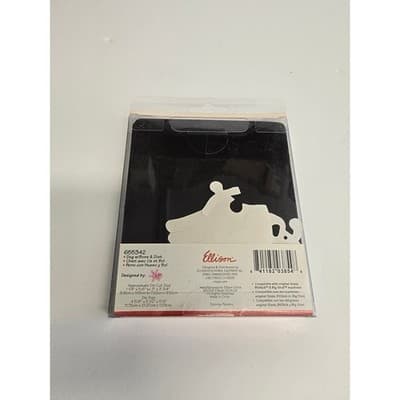 Sizzix Originals Large Die 655342 Dog w Bone & Dish Debi Adams BIGkick Big Shot - Thumbnail 4