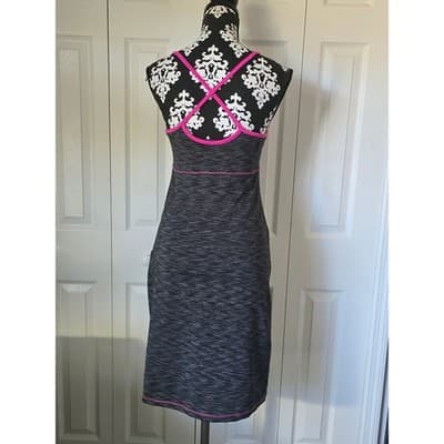 Dakini Dress Space Dye Gray Pink Women's - Thumbnail 2