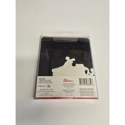 Sizzix Originals Large Die 655342 Dog w Bone & Dish Debi Adams BIGkick Big Shot - Thumbnail 2