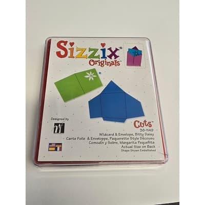 Sizzix Originals Wildcard & Envelope Bitty Daisy Die 38-1149 Wordsworth Provo - Thumbnail 3