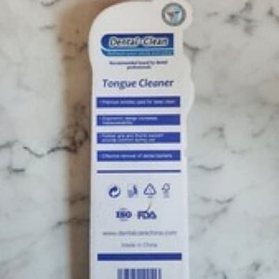 Dental-Clean Medium Tongue Cleaner Set Of 2 Ergonomic Handle & Premium Bristles - Thumbnail 2