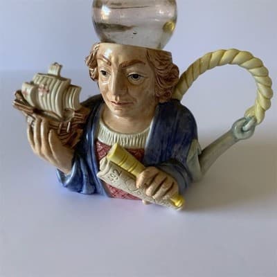 Fitz and Floyd Christopher Columbus Teapot Limited Edition Collectible - Thumbnail 7