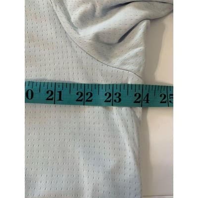 Mondetta women's 1/4 Zip Pullover Blue 2XL Long Sleeve Lightweight - Thumbnail 7