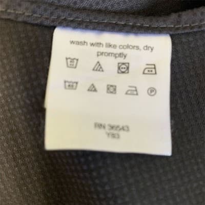 Calvin Klein Men's 2XL Gray Long Sleeve Dress Shirt 18.5" Neck - Thumbnail 3