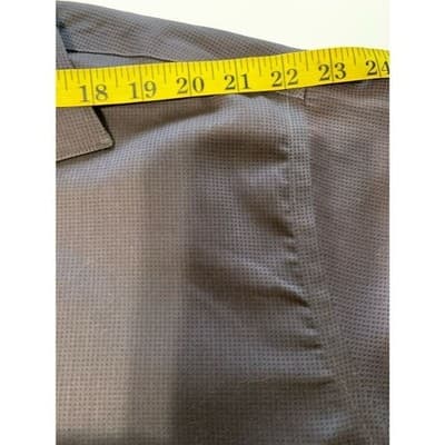 Calvin Klein Men's 2XL Gray Long Sleeve Dress Shirt 18.5" Neck - Thumbnail 9