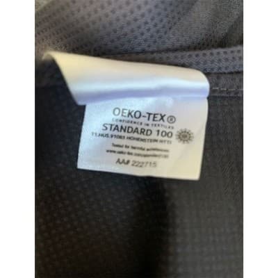 Calvin Klein Men's 2XL Gray Long Sleeve Dress Shirt 18.5" Neck - Thumbnail 4