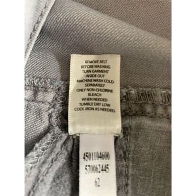 White House Black Market Women's Cargo Jeans Gray Size 10 - Thumbnail 12