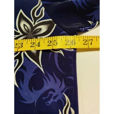 Ocean Current Men's Hawaiian Shirt Button Up Floral Medium Tropical Vintage SzXL - Thumbnail 8