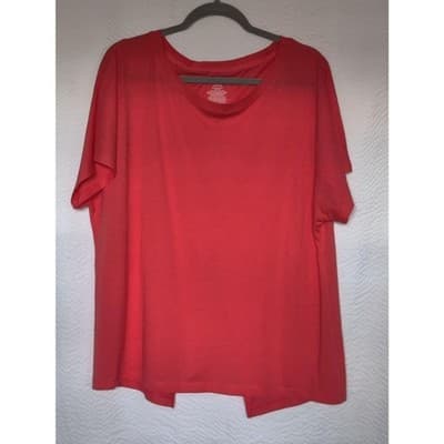 Athletic Works Mens XXXL Begonia Pink Split Back Activewear Top - Image 1