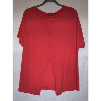 Athletic Works Mens XXXL Begonia Pink Split Back Activewear Top - Thumbnail 2