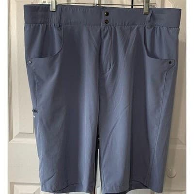 Gradual Women's Long Golf Hiking Shorts with Pockets 10" Quick Dry Lightweight - Thumbnail 5