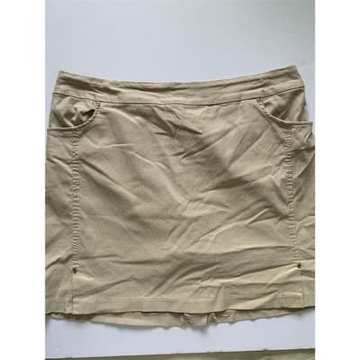 Coconut Row Palm Beach Pull On Double Pocket Skort Size 16 - Thumbnail 8