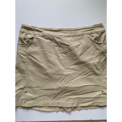 Coconut Row Palm Beach Pull On Double Pocket Skort Size 16 - Thumbnail 5