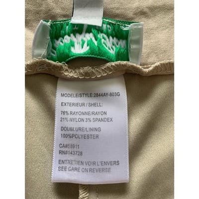 Coconut Row Palm Beach Pull On Double Pocket Skort Size 16 - Thumbnail 11