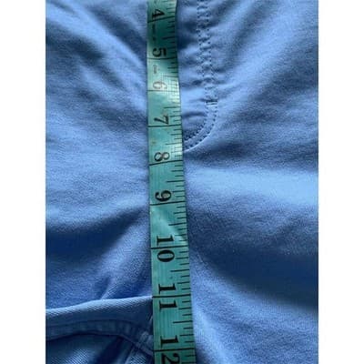 Lee Men's Blue Chino Shorts Size 20 Casual Flat Front - Thumbnail 5