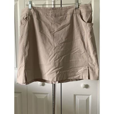 Coconut Row Palm Beach Pull On Double Pocket Skort Size 16 - Thumbnail 3