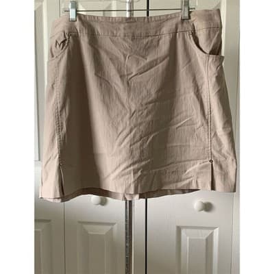 Coconut Row Palm Beach Pull On Double Pocket Skort Size 16 - Thumbnail 2