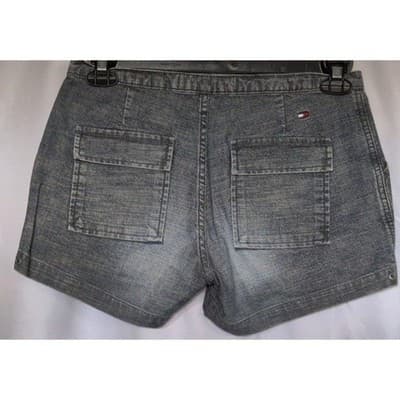 VTG. TOMMY HILFIGER Women's Vtg Denim, Light Wash Jeans Shorts - Thumbnail 5