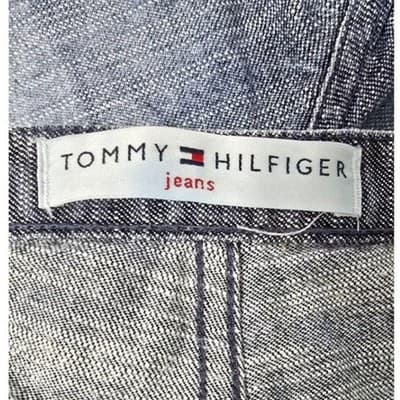 VTG. TOMMY HILFIGER Women's Vtg Denim, Light Wash Jeans Shorts - Thumbnail 7