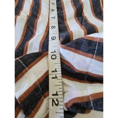 HOT KISS Striped Paperbag Waist Shorts Size 9 - Thumbnail 6