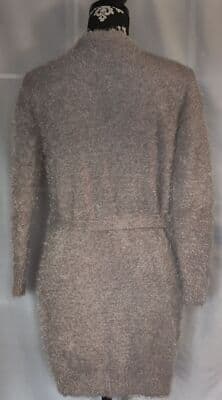 Charlotte Russe Fuzzy Sweater Womens Size XS Rose Long Sleeve - Thumbnail 4