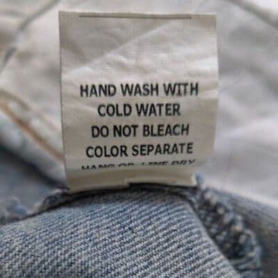 Good Vibes Only Jean Embroidered Details Front Back Jacket - Thumbnail 5