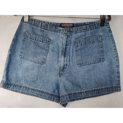 Vintage Womens Memphis Demin shorts Size 9 - Thumbnail 3
