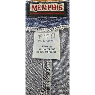 Vintage Womens Memphis Demin shorts Size 9 - Thumbnail 5
