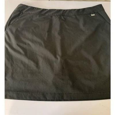 Grey Norman Women's Skimmer Skort Size 18 Black Stretch Golf Tennis - Thumbnail 5
