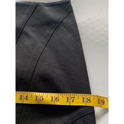 Banana Republic Women's Black Pencil Skirt Size 6 Knee Length Business - Thumbnail 8