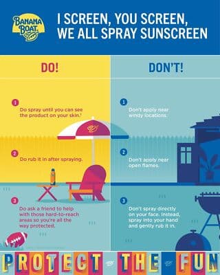 Banana Boat Sport Ultra Sunscreen Spray 12 Oz Twin Pack, SPF 50, Reef Friendly S - Thumbnail 10