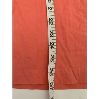 Krazy Kat Women's Coral Embroidered Floral Tunic Top Small 3/4 Sleeve - Thumbnail 6