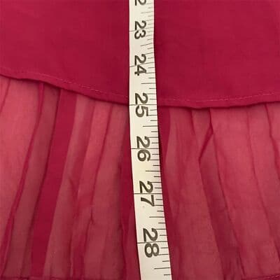 Banana Republic Women's Sleeveless Red High-Low Blouse Size XL - Thumbnail 8