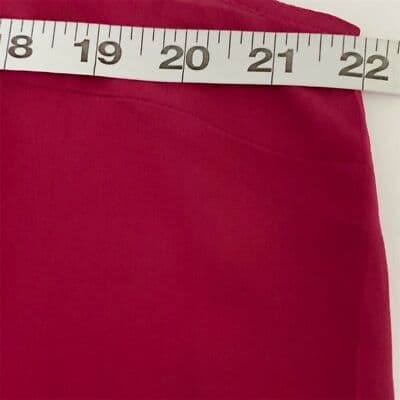 Banana Republic Women's Sleeveless Red High-Low Blouse Size XL - Thumbnail 7