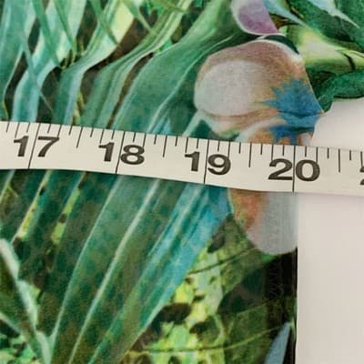 Figueroa & Flower Women's M Floral Lace Semi-Sheer Blouse Long Sleeve - Thumbnail 8